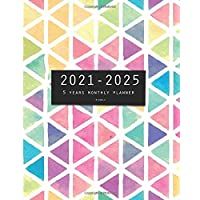 Los mejores  - 2021-2025 Five Years Monthly Planner-Triangle: 60 Months Yearly Planner and Calendar- Agenda Schedule Organizer Logbook…